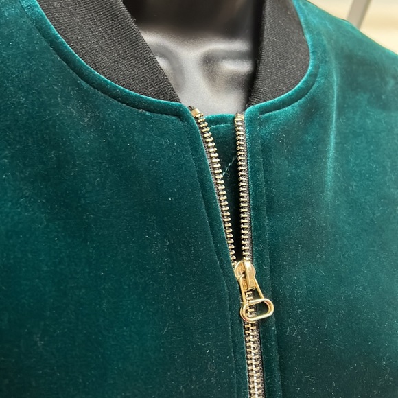 Vintage Green Bomber Jacket - Picture 5 of 11